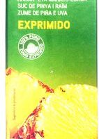 zumo from Pineapple and uva