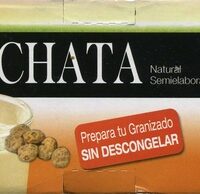 Horchata Natural semielaborada
