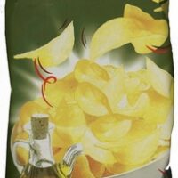 Potato Chips lisas "Dia in Olives Oil