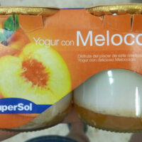 Yogurt with Melocotón