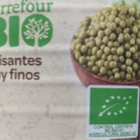 Guisantes muy finos