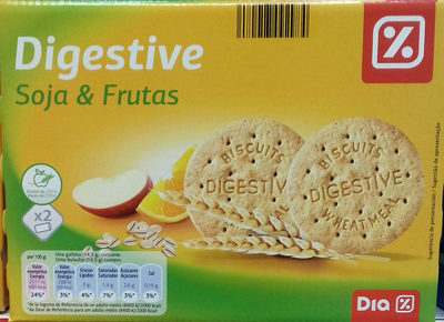 Galletas Digestive Soja & Fruits Galletas Digestive Soja & Fruits