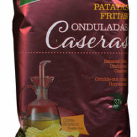 Potato Chips onduladas caseras with Olives Oil