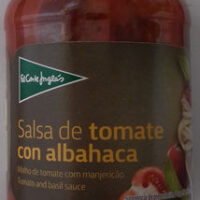Salsa from Tomato Basil tarro