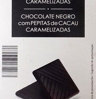 Black Chocolate with Pepitas from Cocoa Caramelizedas