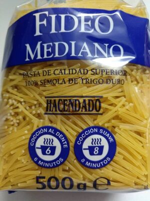 Fideo Mediano Fideo Mediano