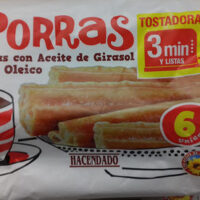 Porras. Frieds with Sunflower Oil alto oleico