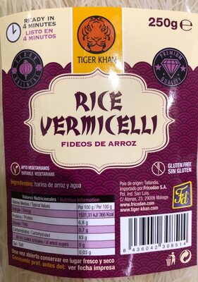 Fideos from Rice Fideos from Rice
