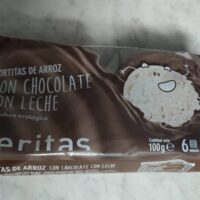 Pancakes from Rice with Chocolate with Leche