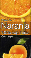 Zumo from Orange exprimida with Pulpa