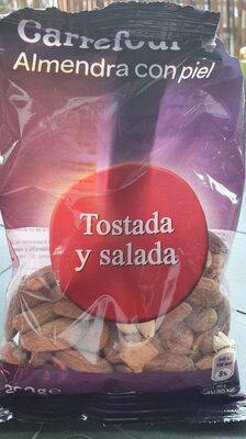 Almond with Piel tostada and Saltada Almond with Piel tostada and Saltada