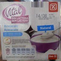 Yogurt Vital without Lactose Yogurt Vital without Lactose