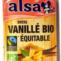 Sugar vanillé Bio équitable