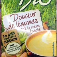 Douceur from Vegetables  crême Fresh
