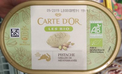 Glace pistache Glace pistache
