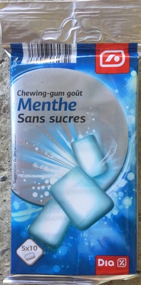 Chewing-Gum menthe sans Sugars Chewing-Gum menthe sans Sugars