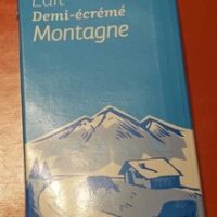 Milk demi-écrémé Montagne