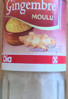 Gingembre moulu