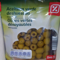 Olives Green dénoyautées