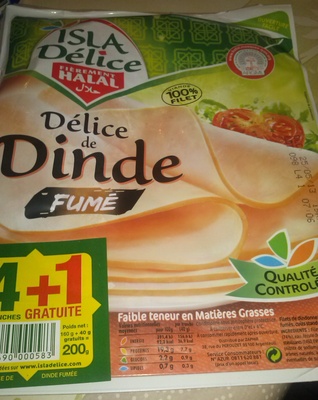 Délice from Turkey Smoked (5 tranches) Délice from Turkey Smoked (5 tranches)