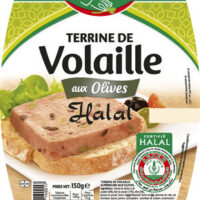 Terrine from Poultry with Olives Halal - 150 g.