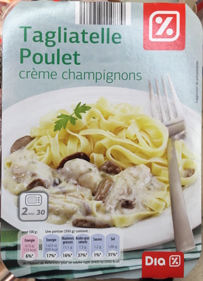 Tagliatelle Chicken, Cream champignons Tagliatelle Chicken, Cream champignons