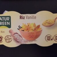 DESSERT VEGETAL RIZ Vanilla S GLUT S LACT