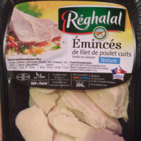 Emincés from Chicken Fillet cuits Nature