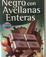 Black Chocolate with Avellanas Wholes