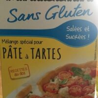 Préparation for pâte à tartes sans Gluten maïzena