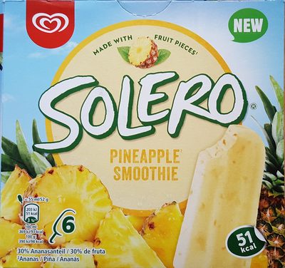 Solero Pineapple smoothie Solero Pineapple smoothie