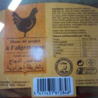 White Chicken à l'algérienne