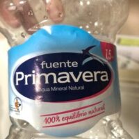 Water Mineral Fuente Primavera 1.5 L. Eco