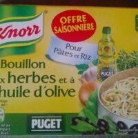 Broth with Herbs and l'Oil d'olive