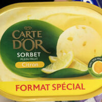 Sorbet plein Fruit Lemon Format Special