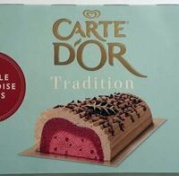 Bûche Tradition, Vanilla Raspberry Black Currant