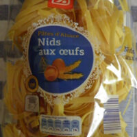 Pastes d'Alsace Nids with Eggss