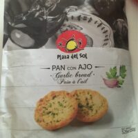 Pan with Garlic garlic Bread