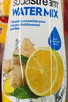 Water Mix Lemon Flavour gingembre