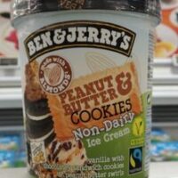 Peanut & Butter Cookies Non-Dairy Ice Cream Peanut & Butter Cookies Non-Dairy Ice Cream