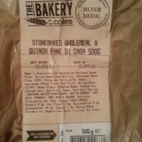 stonebaked wholemeal & Quinoa pane di casa