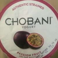 Chobani Yogurt – Passion Fruit Chobani Yogurt - Passion Fruit