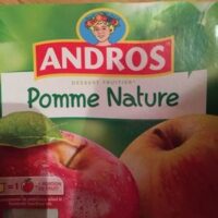 Dessert from Apples Nature andros,