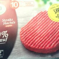 Chopped Steaksurgelés 100% pur Beef