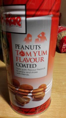 Peanuts Tom Yum Flavor Coated Peanuts Tom Yum Flavor Coated