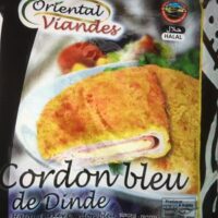 Oriental Viandes Cordon Bleu Hallal 800G