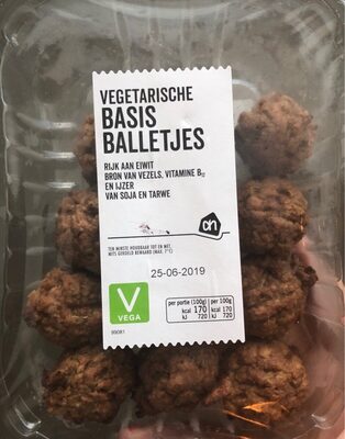 Vegetarische basis balletjes Vegetarische basis balletjes