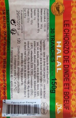 Le Sausage from Turkey and Beef Halal Le Sausage from Turkey and Beef Halal