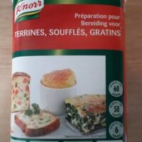 Préparation for Terrines, Soufflés and Appareil à Gratins