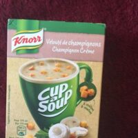 Soup Velouté from Mushrooms - Cup Soup